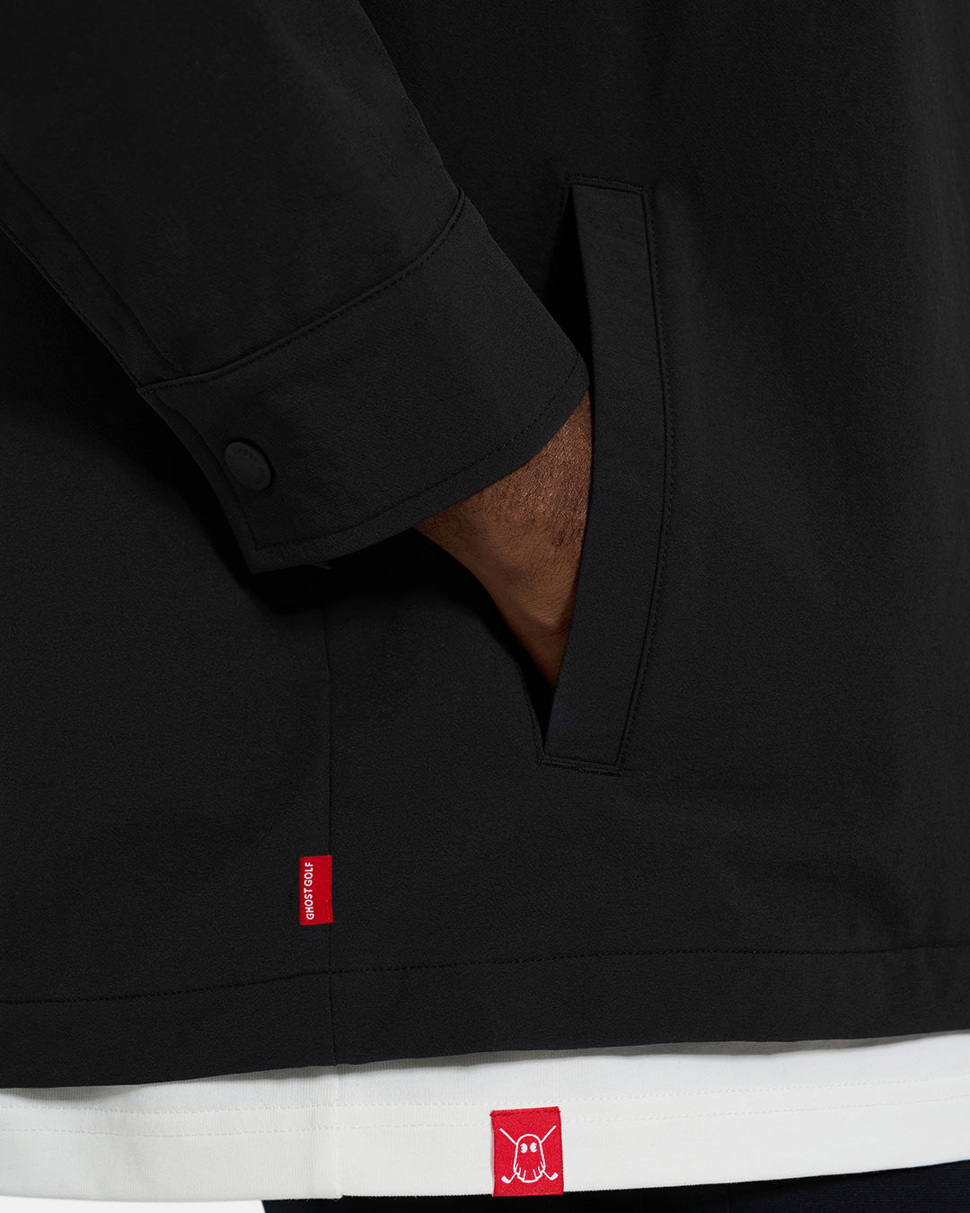 Spectator Collared Shirt Jacket – Ghost Golf