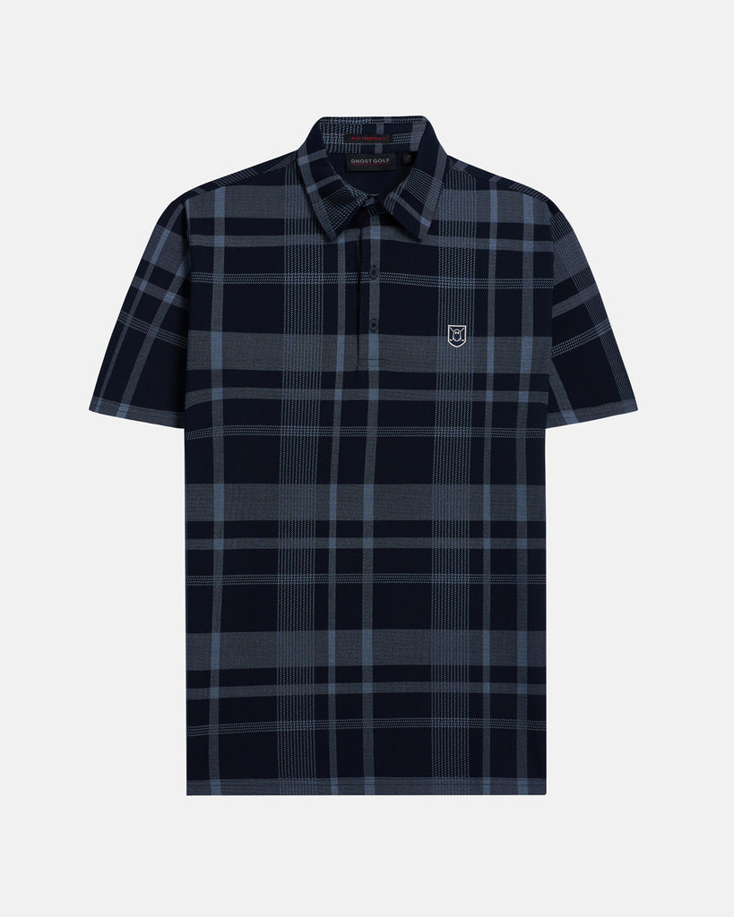 Spectator Plaid Polo – Ghost Golf