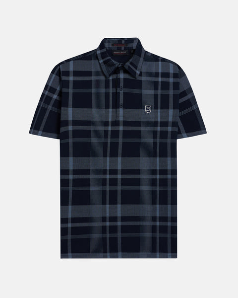 Spectator Plaid Polo – Ghost Golf