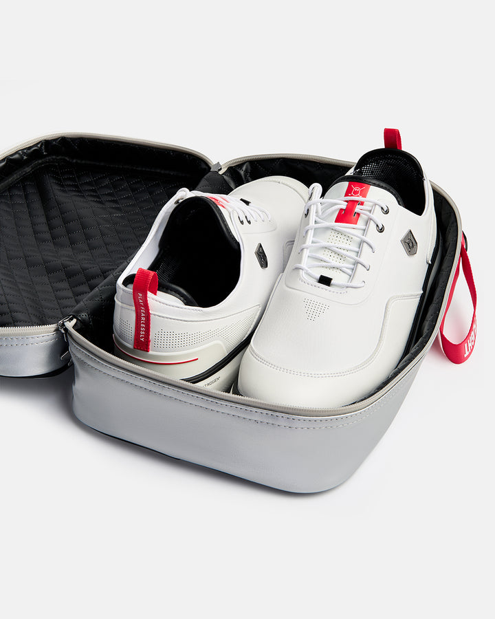 Product Shot of Striker Shoe Bag Containing Golf Shoes Inside