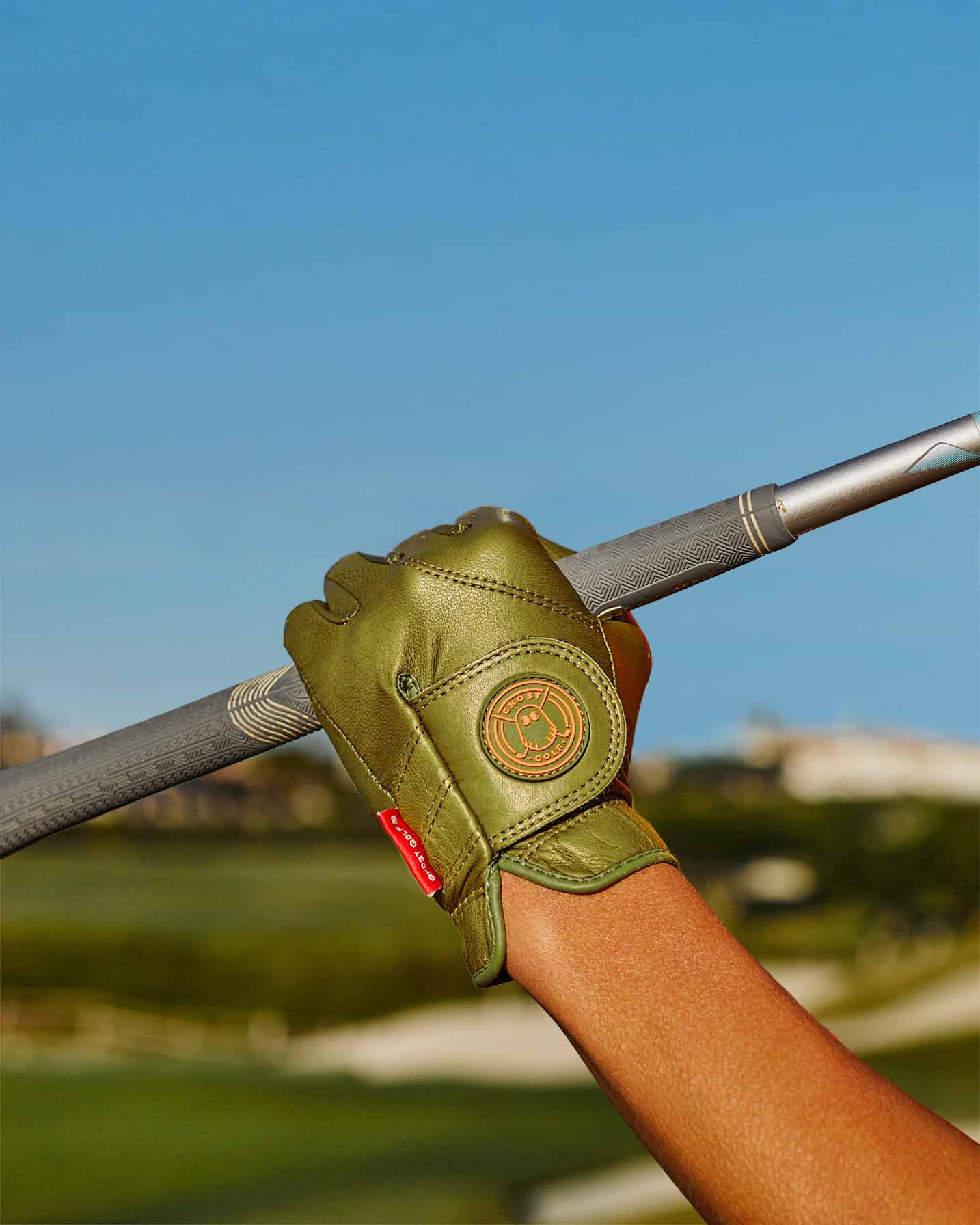 Ghost Golf Club | Women's Olive Green Golf Glove