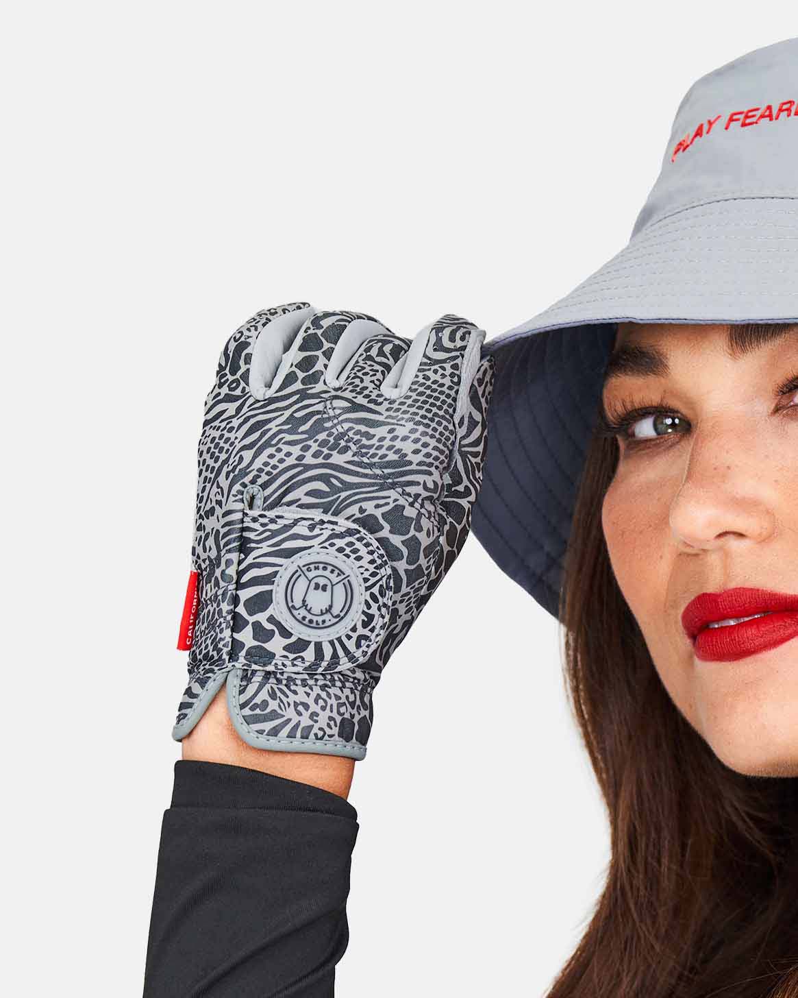 Ghost Golf Club | Women's Snow Leopard Glove