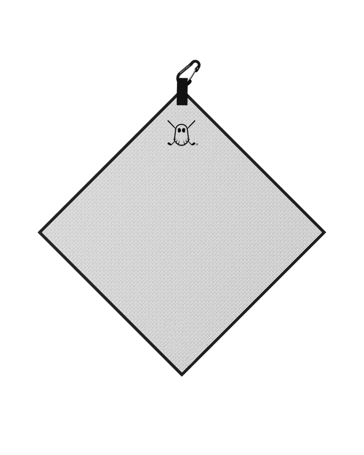 Greenside Towel with Carabiner White#color_white