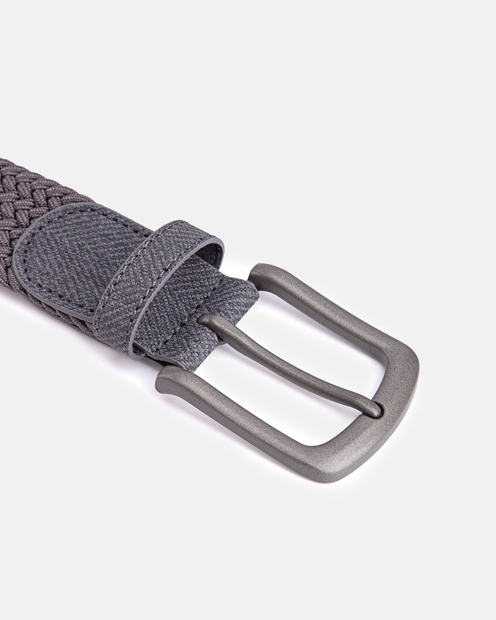 Ghost Golf Dark Grey Belt with Smoke Wolf Grey Buckle Flat