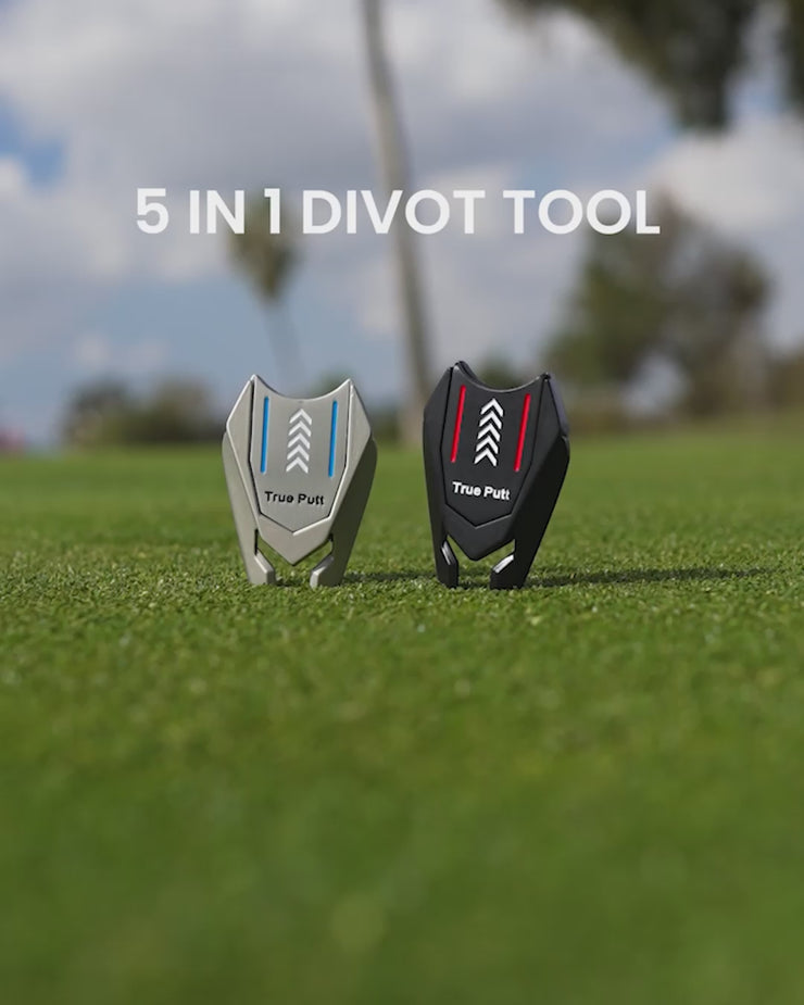 5-in-1 Golf Divot Repair Tool | Ghost Golf
