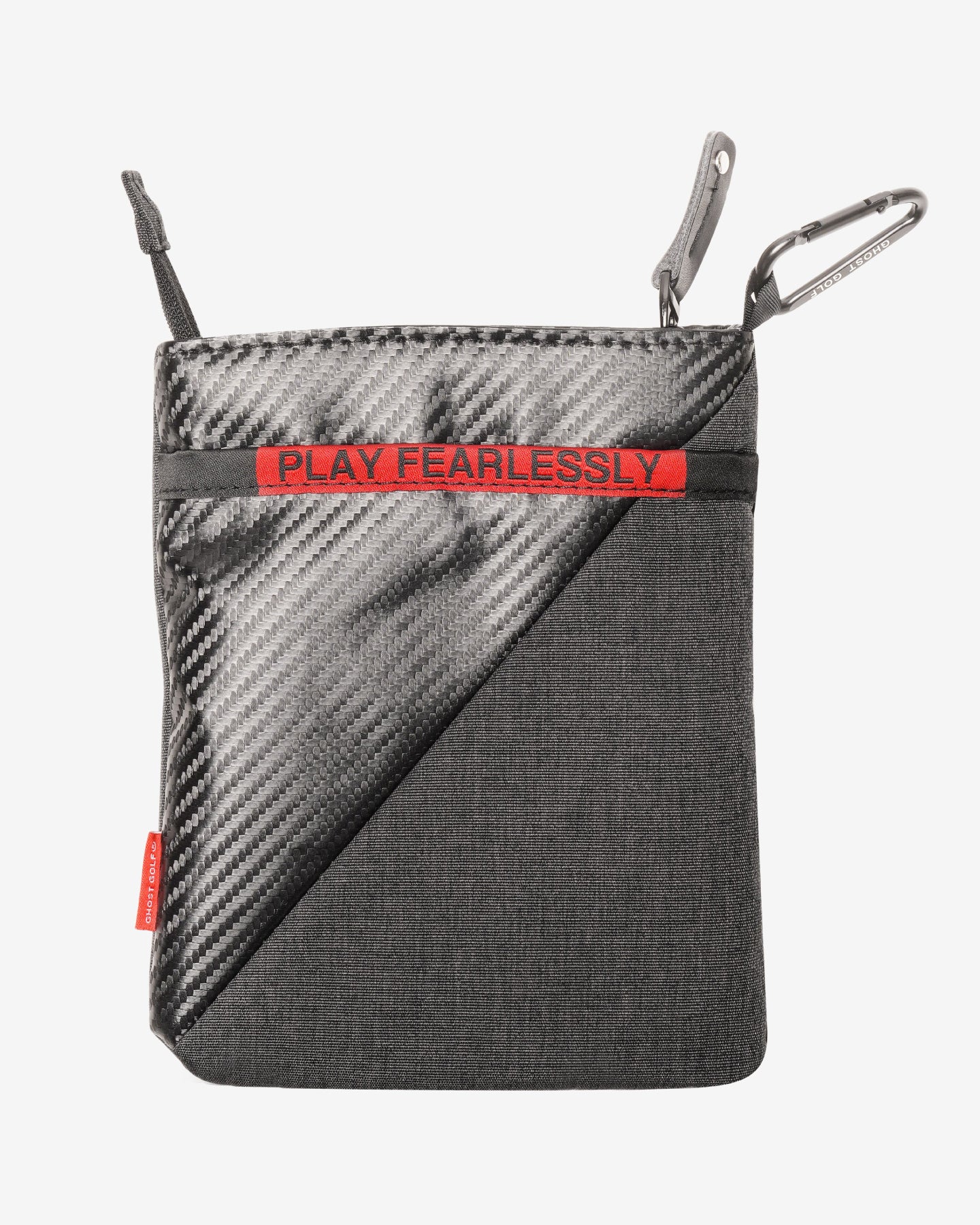 OLD LOGO BARREL BAG (BLACK) | GHOST GOLF GANG