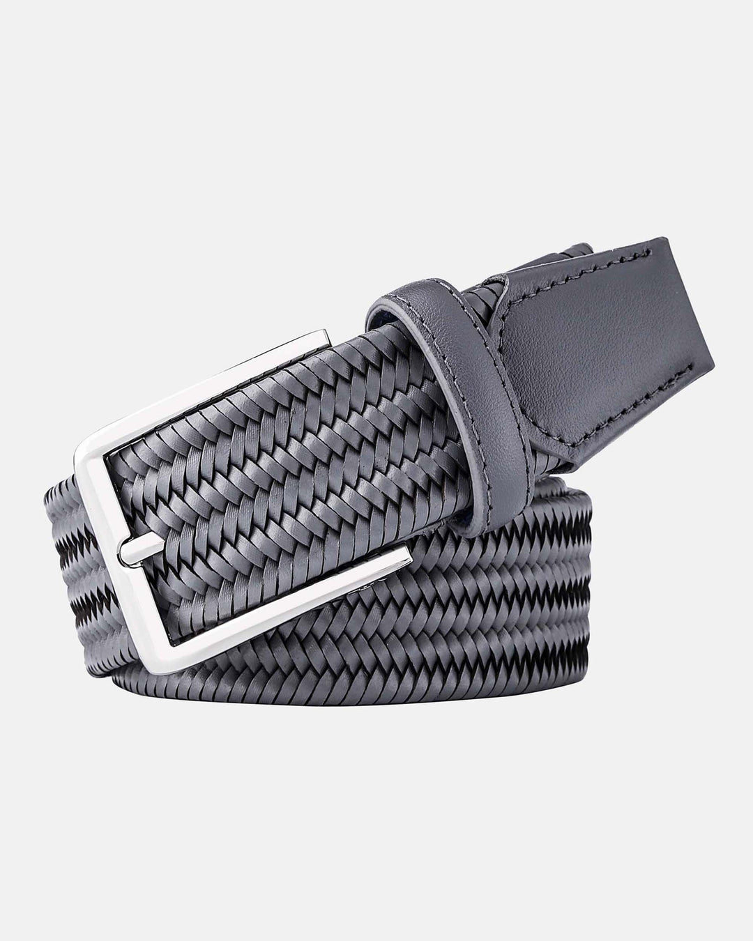 custom fashion business woven golf belts