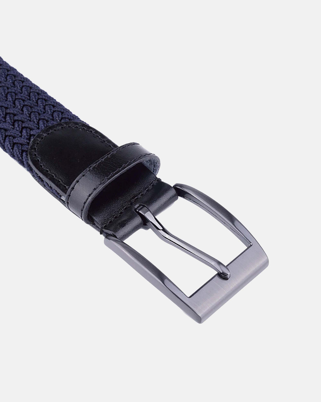 Stretch Web Golf Belt in Navy Blue