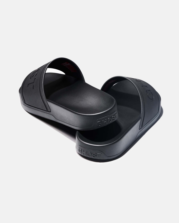 Black Slides Footwear